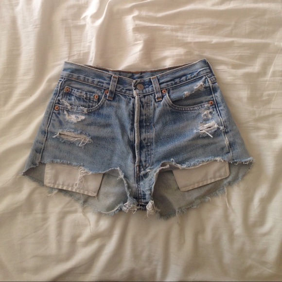 SOLD! Cutoff Shorts // Levi 501