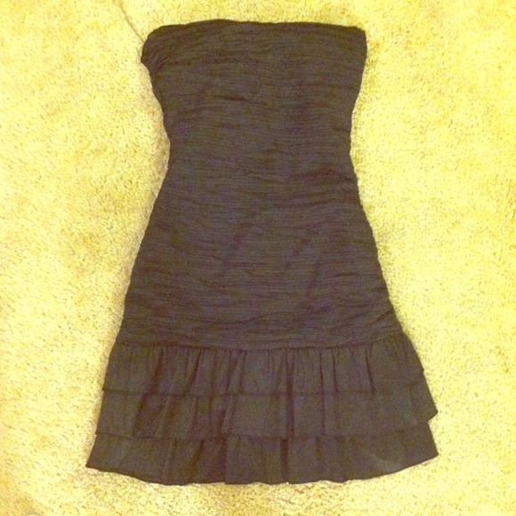 Black cocktail dress