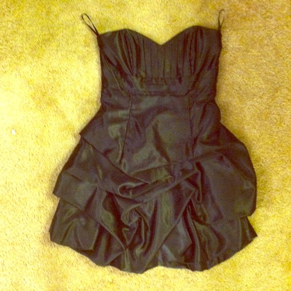 Black cocktail dress