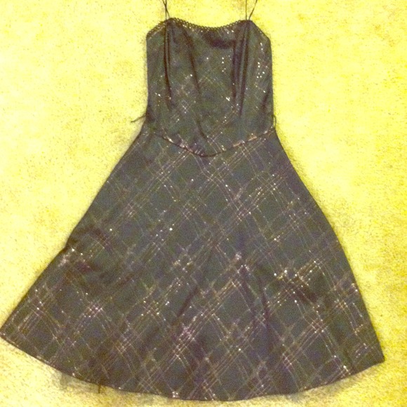 Black cocktail dress