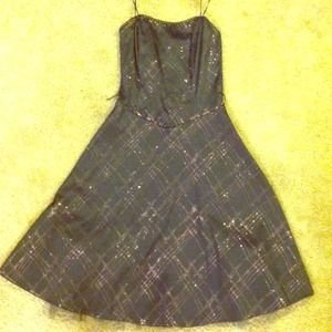 Black cocktail dress