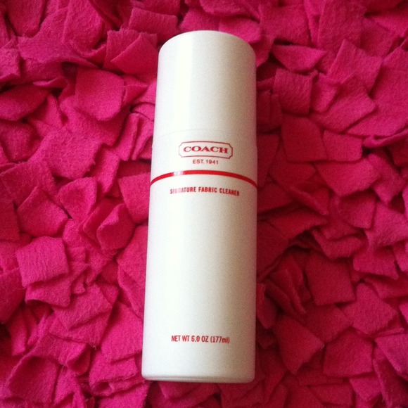 BUNDLE Coach signature fabric cleaner/ PINK spray
