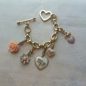 Juicy Charm bracelet gold