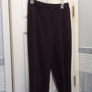 SOLD IN BUNDLE - brown dressy pants