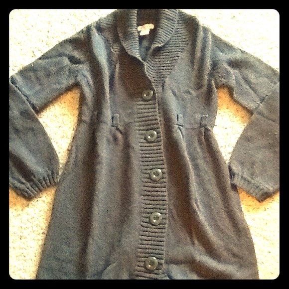 Button-up Sweater Dress!