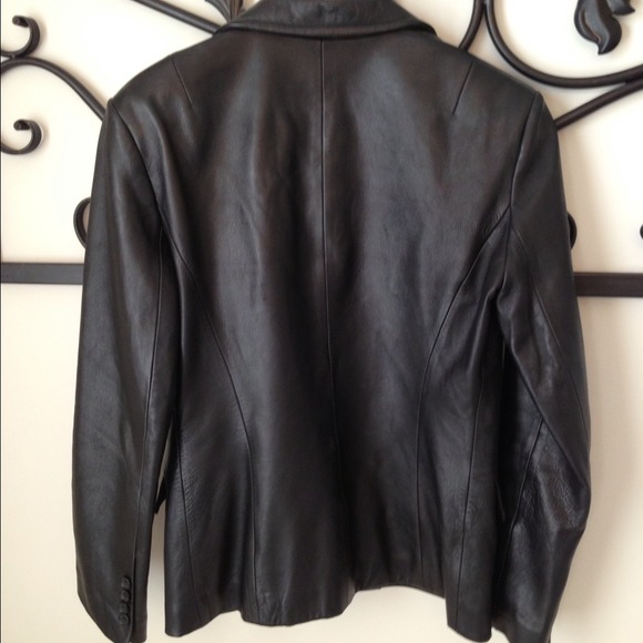 BCBG Max Azria lambskin leather jacket / blazer - Picture 3 of 4