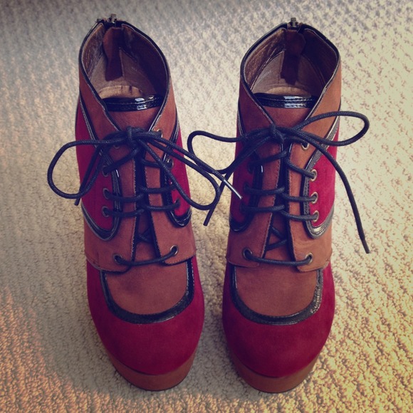 Dollhouse heels NEVER WORN!!