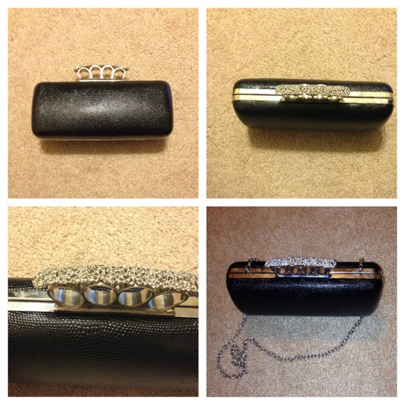 Knuckle black clutch