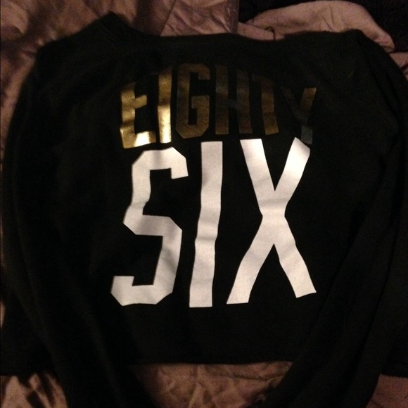 Victorias secret cropped sweater