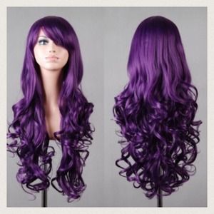 Purple wig