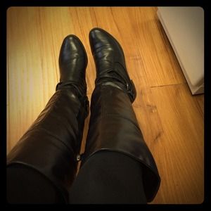 Black boots