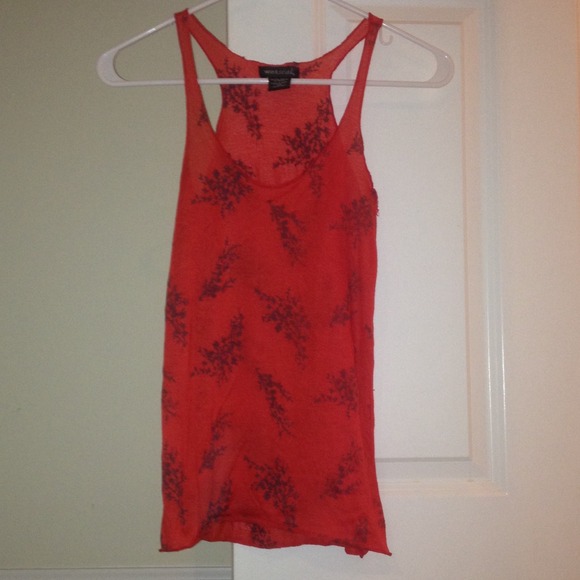 Red wet seal tank top!