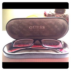 Ray Ban glasses w/ Guess glasses case