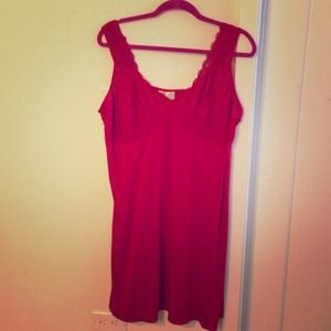 Red lingerie/ nighty