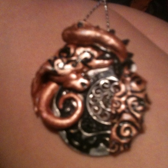 Handmade dragon pendant