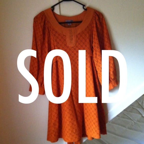 🌼SOLD✌️ Adorable orange dress