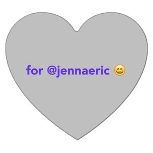 Tagging for @jennaeric