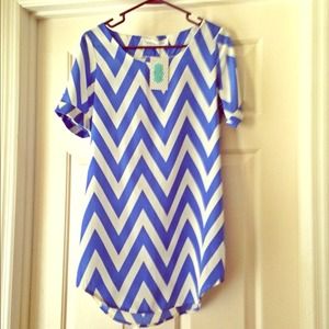 🚫SOLD through PP- Chevron Dress- NWT