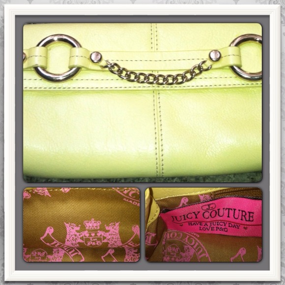 SALE🎉100% Authentic Juicy Couture Leather Handbag - Picture 2 of 4