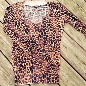 Leopard Print Sweater
