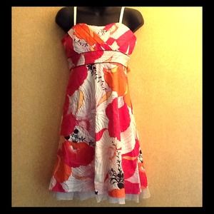 Flower design dress