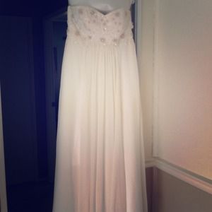 Wedding gown David's bridal