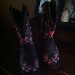 🚫HOLD🚫Toddler girl Roper boots.
