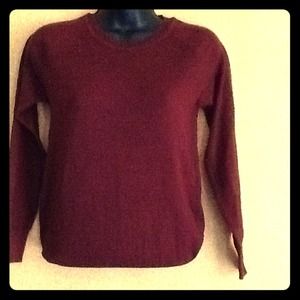 Burgendy sweater