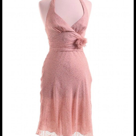 COMING SOON!!! SALE BCBG PINK HALTER DRESS