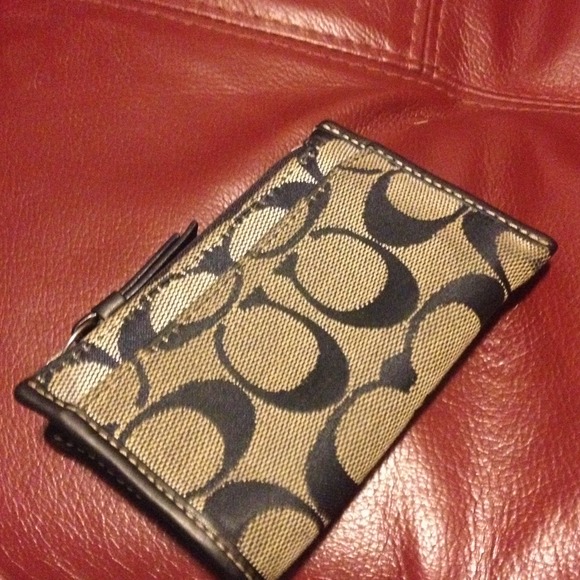 Sold Coach coin purse