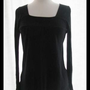 NWOT Michael Stars shine black square neck