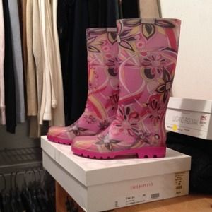 Rubber Rain Boots