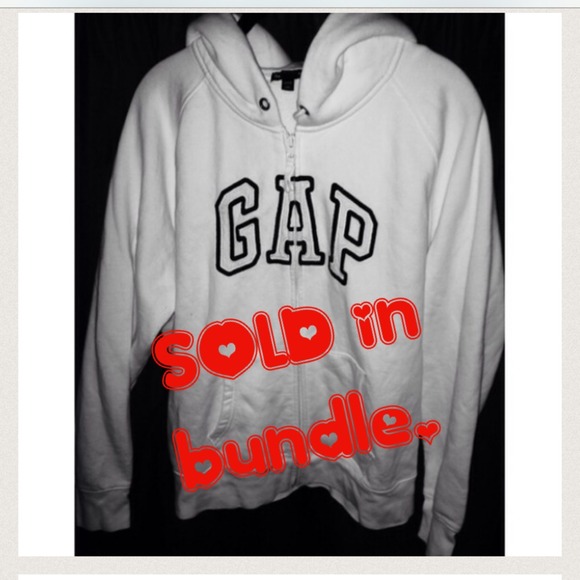 SOLD in bundle. GAP full zip hoodie xxl