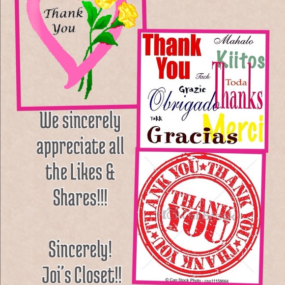 THANKS FOR ALL THE LIKES ❤SHARES❤SALES