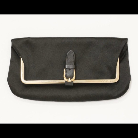 New Authentic Jimmy Choo Black Evening Bag - Picture 1 of 4