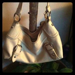 Cute beige handbag