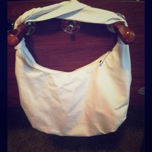 White large handbag