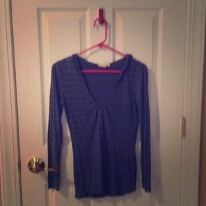 Dark blue long sleeve shirt