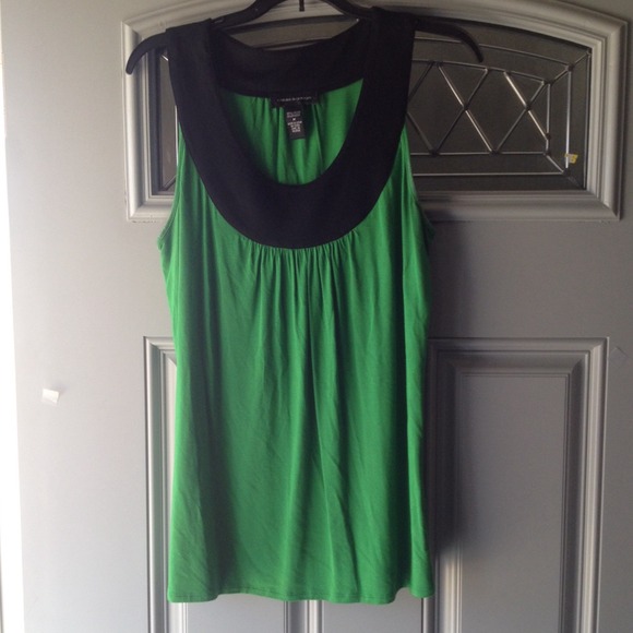 *SOLD* Price cut Dressy green/black top