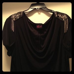 Torrid shoulder pad dress