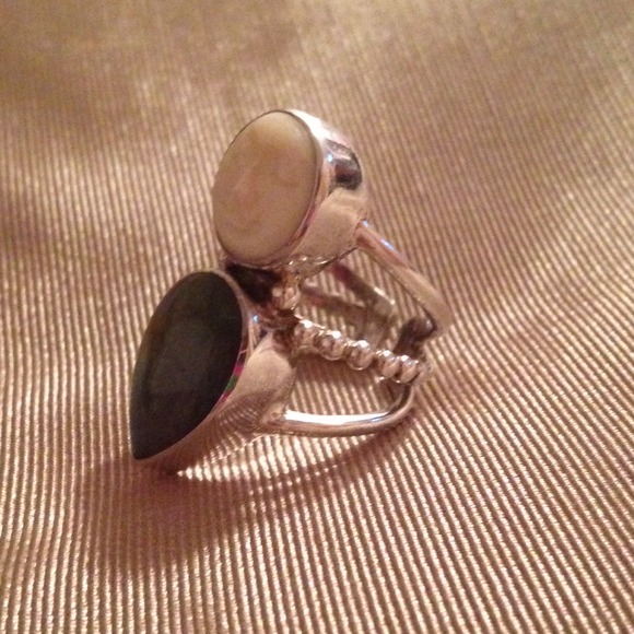 🚫ON HOLD🚫Sajen Sterling Labradorite Goddess Ring - Picture 3 of 4