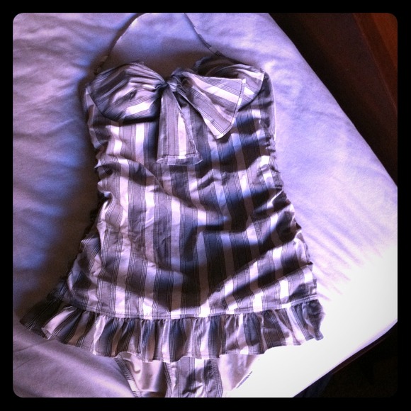 Juicy couture pin up bathing suite.