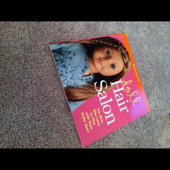 American Girl doll hair salon book!