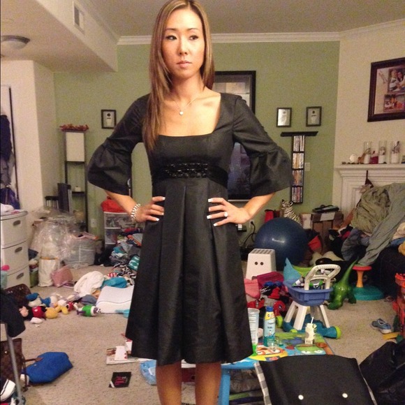 Donna Morgan black cocktail/event dress