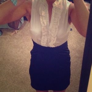 Black and White Dress