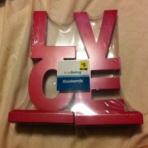 LOVE bookends 🚫sold on eBay🚫