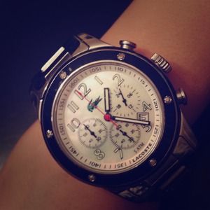 Lacoste watch.