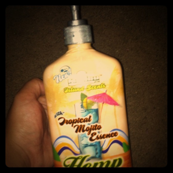 Hemp lotion.