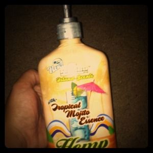 Hemp lotion.