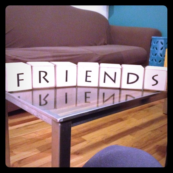 Friends decorative blocks